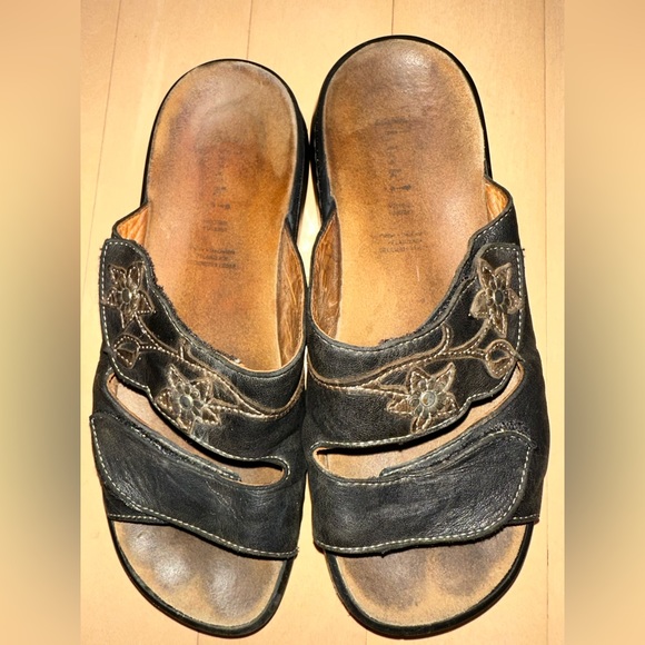 Vintage Beach summer sandals! Think 37 size 7! - Picture 1 of 6